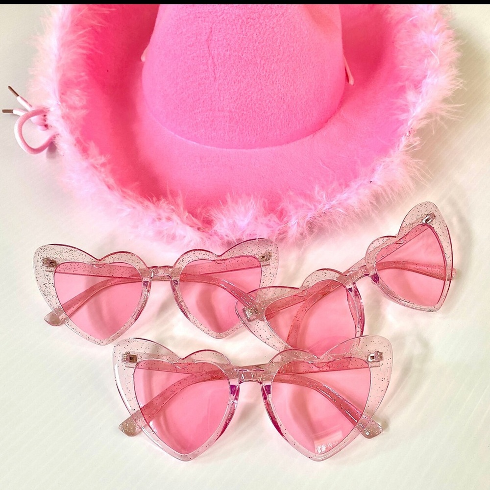 Barbie Glitter Heart Sunglasses